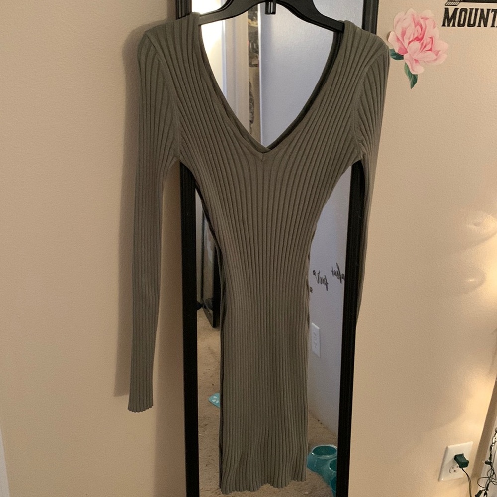 Bodycon sweater dress